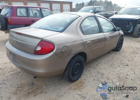 2000 Dodge Neon Highline from USA, damaged, VIN 1B3ES46CXYD803770